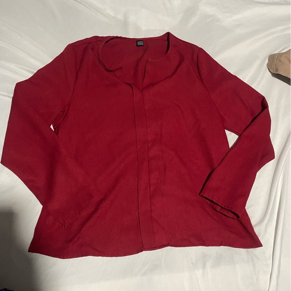 SHEIN Red Blouse - Picture 2 of 2